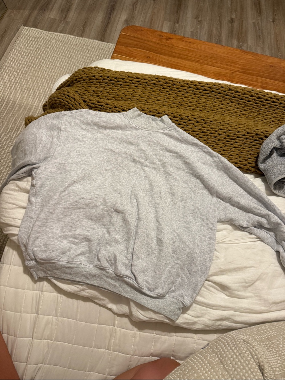 Skims mockneck Sweatshirt - Gray